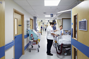 off-site solutions for hospital wards